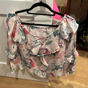 parker xs blouse worn once!